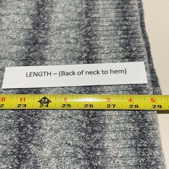 Chico's Sweater Vest Sz 3 (XL) Longline Office Boho Fall Chunky Cotton Lagenlook - Picture 8 of 9